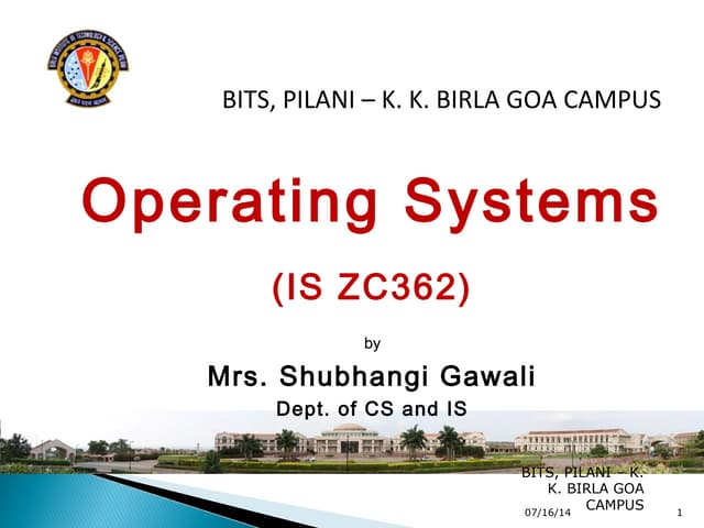process creation OS | PPT
