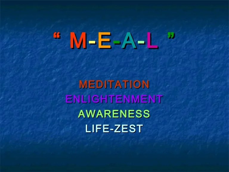 M eal