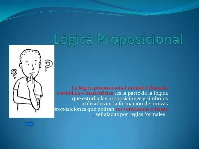la logica proposicional