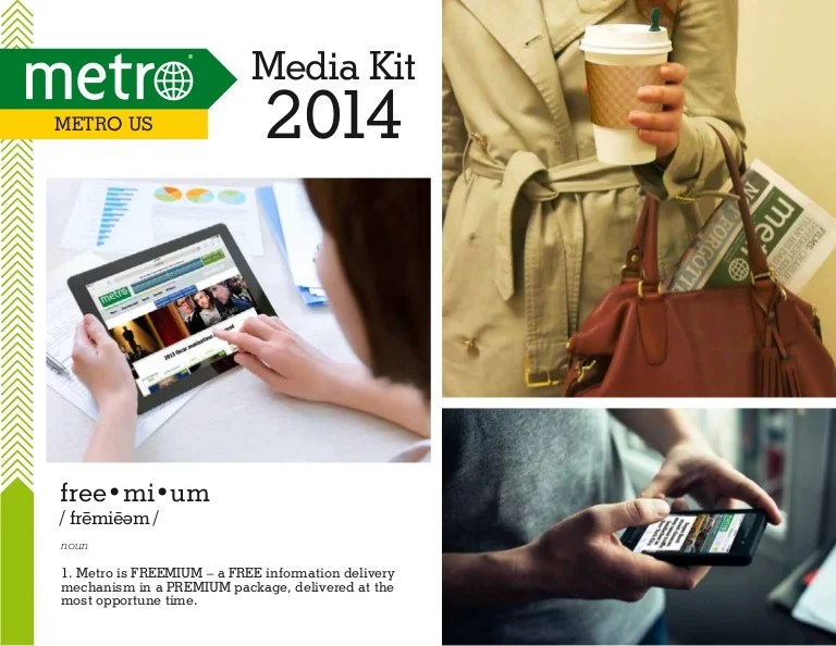 Metro US 2014 Media Kit