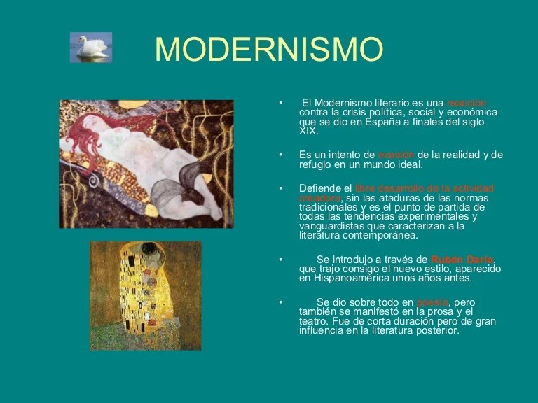 Modernismo Literario