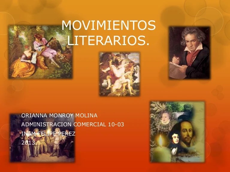 Movimientos literarios