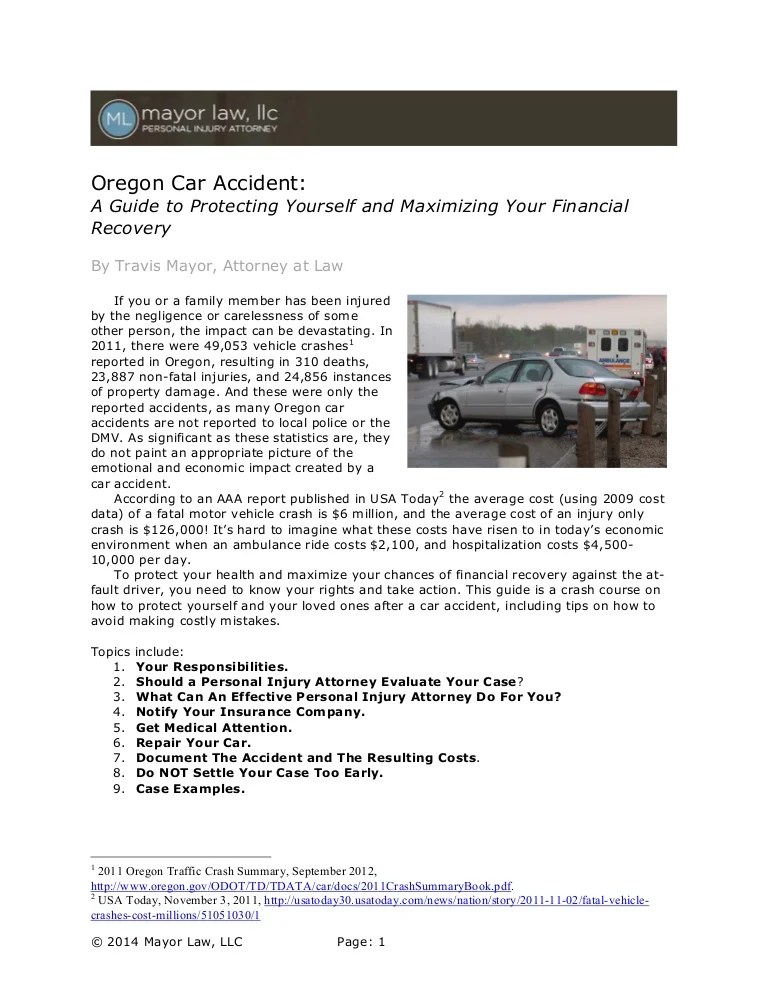 How to write a car accident news story