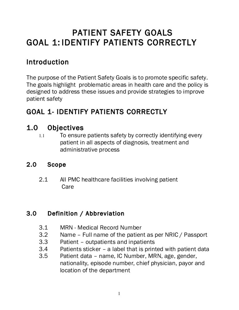 Policies and procedure nursing