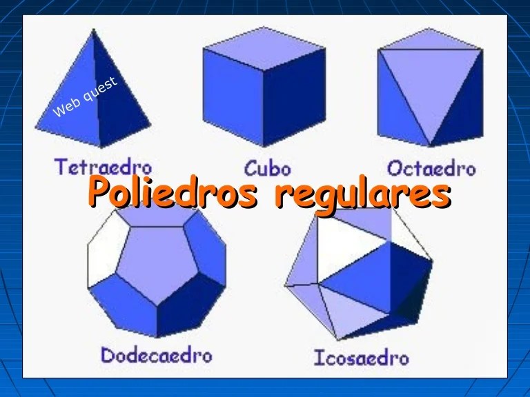 Poliedros regulares