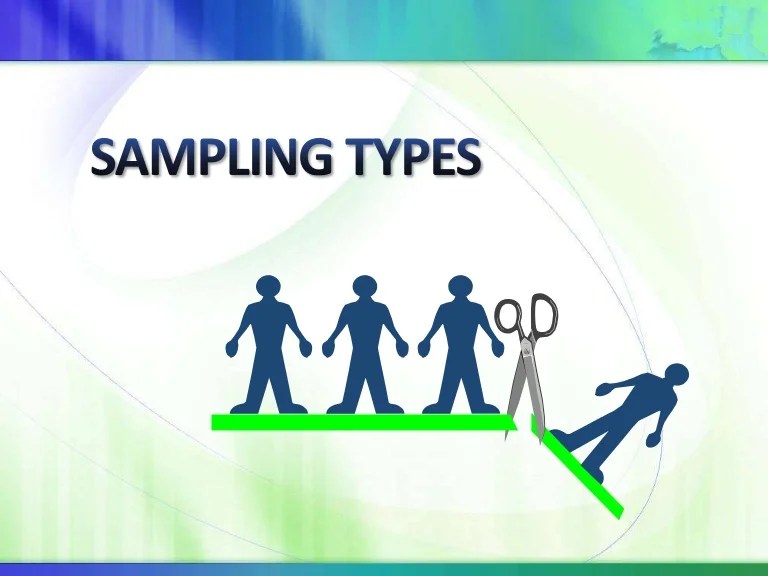 sampling types
