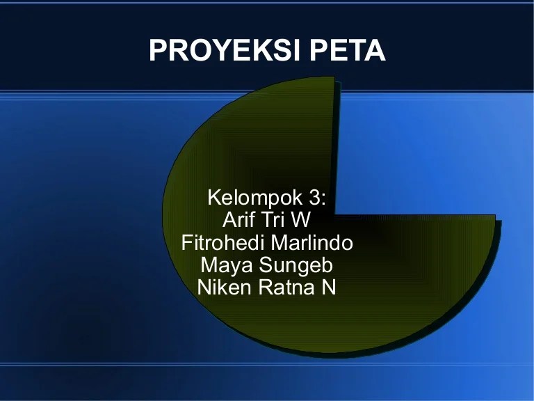 PROYEKSI PETA