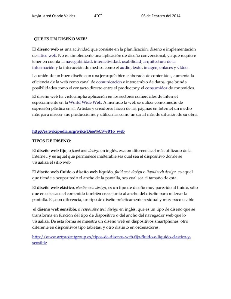Que Es Un Diseno Web