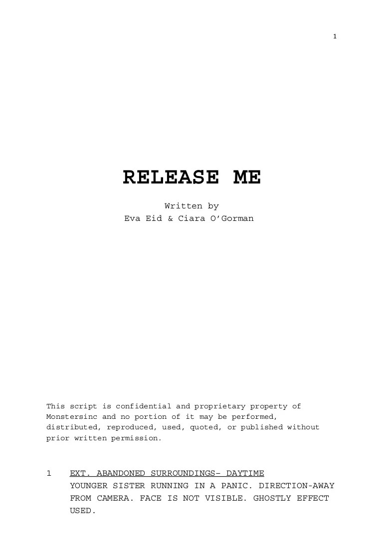 Release me script