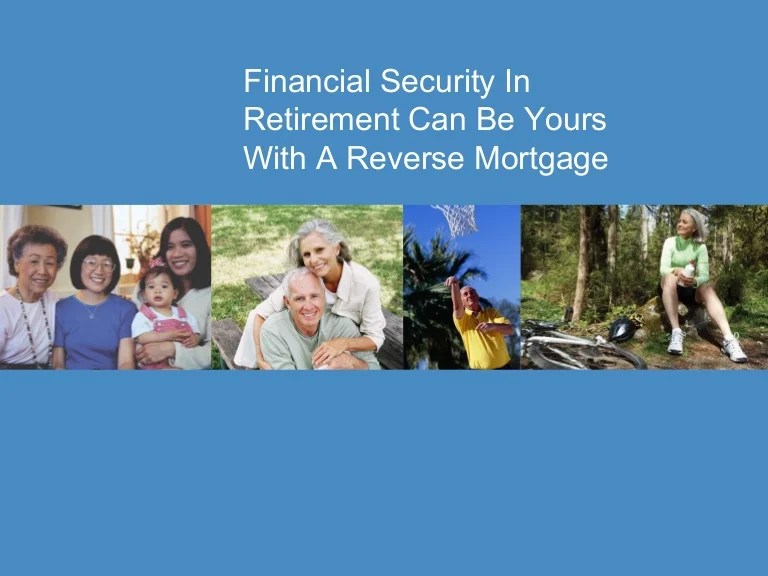 Reverse Mortgage Basics Presentation