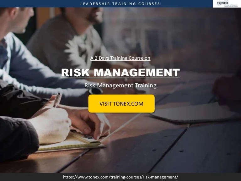Most Advanced & Risk Management Training Courses Tonex