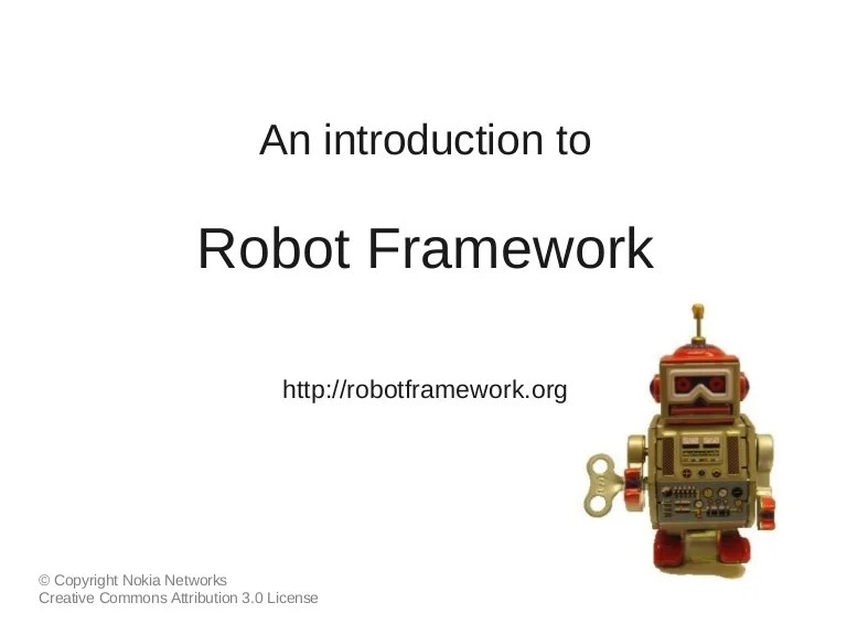 Robot Framework Introduction
