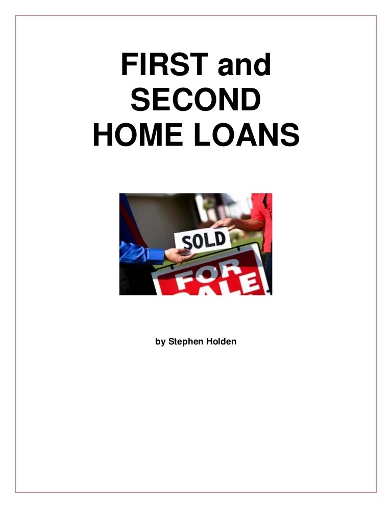 Second homeloanreport
