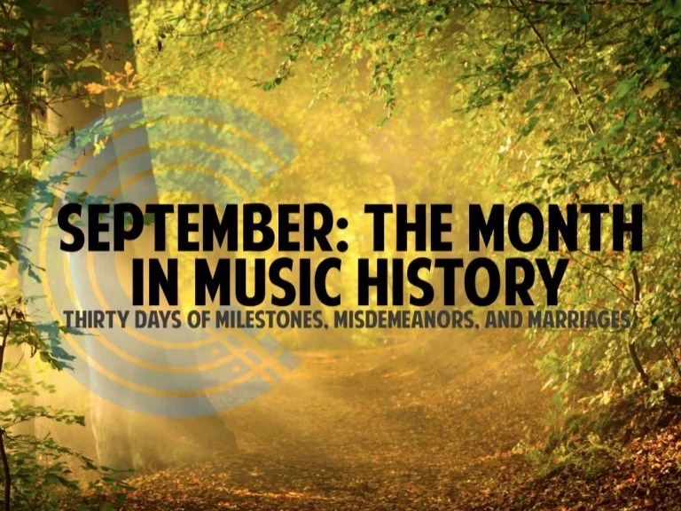 September The Month in Music History
