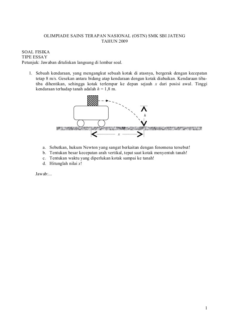 Deskripsi soal pas fisika kelas x ini terdiri dari 40 (empat puluh) soal pilihan ganda. Ui7old 8y6prdm