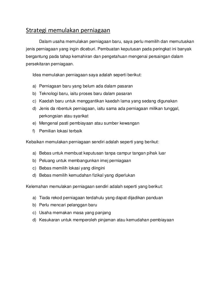 Sebab Memilih Lokasi Perniagaan Bakeri