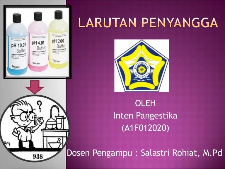 Larutan penyangga