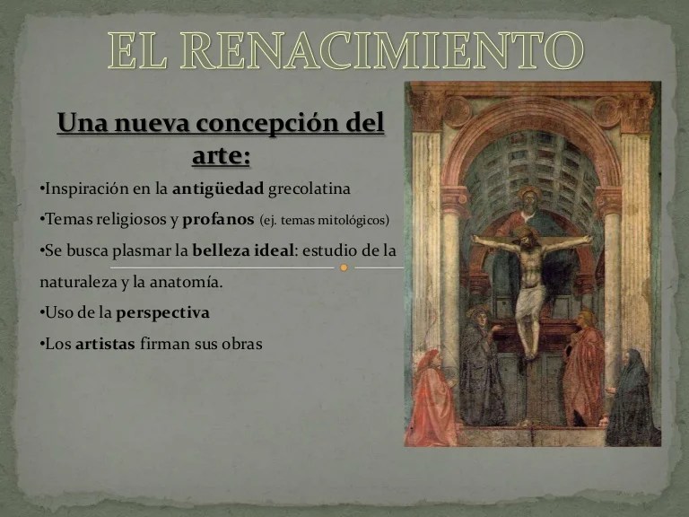 Tema 7 El Renacimiento (Cuattrocento)