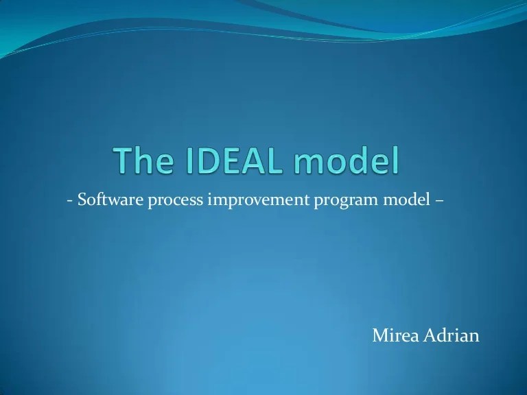 The ideal model