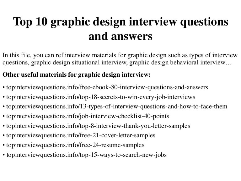 Graphic Design Interview Questions And Answers For Freshers FerisGraphics