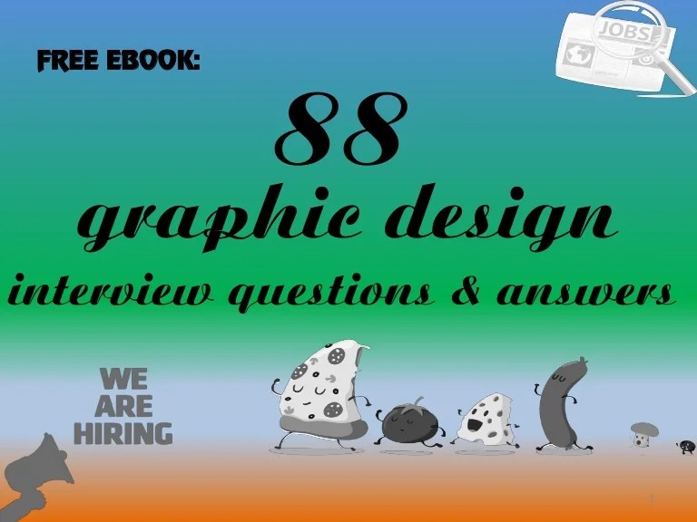 88 graphic design interview questions and answers