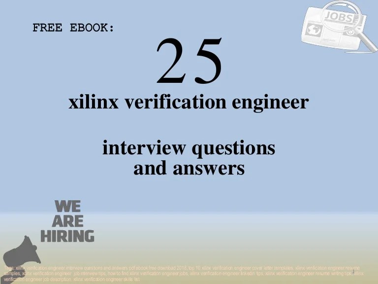Cover Letter Verification Engineer 89+ Cover Letter Samples