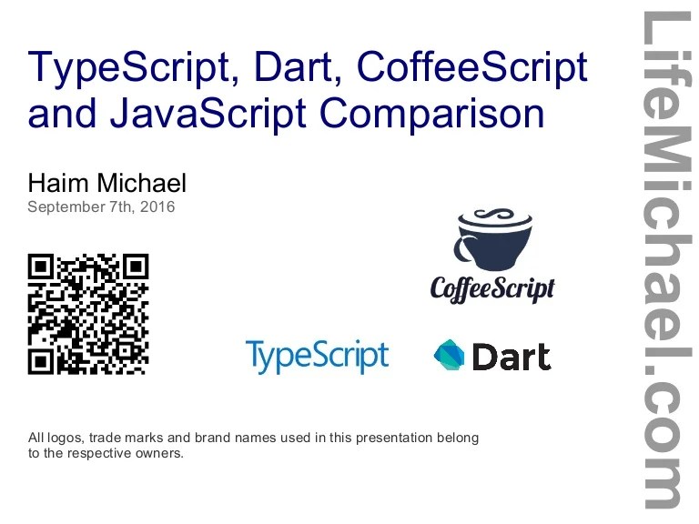Typescript Dart Coffeescript And Javascript Comparison