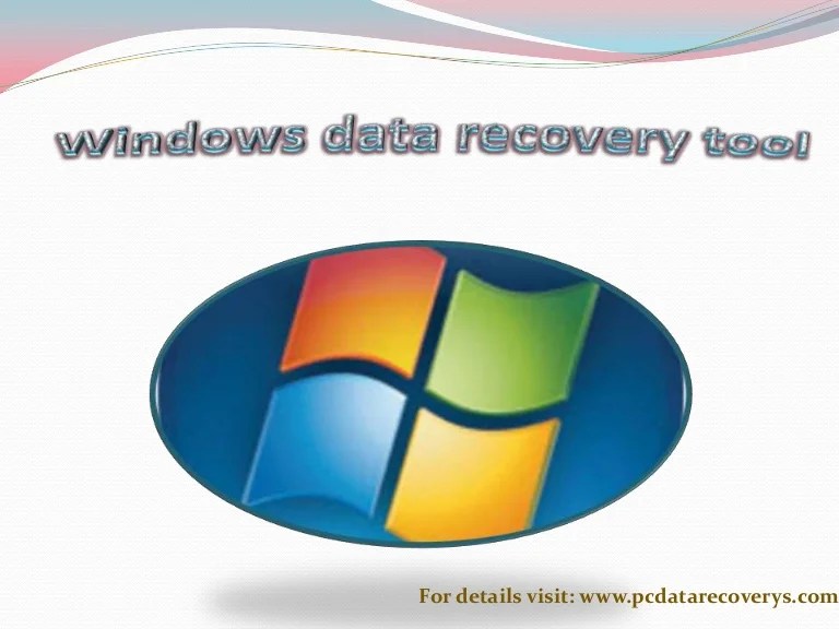 Windows data recovery tool