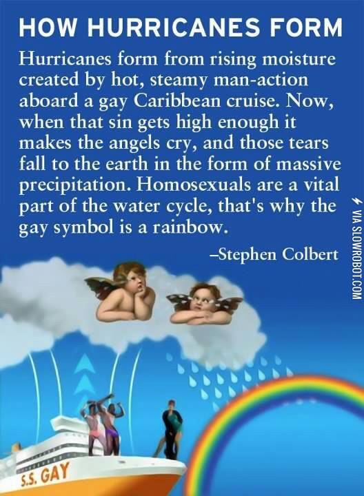 How hurricanes form.