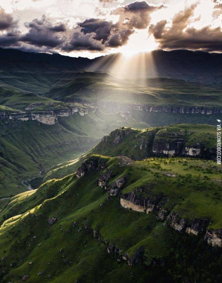 Drakensberg Mountains, South Africa.