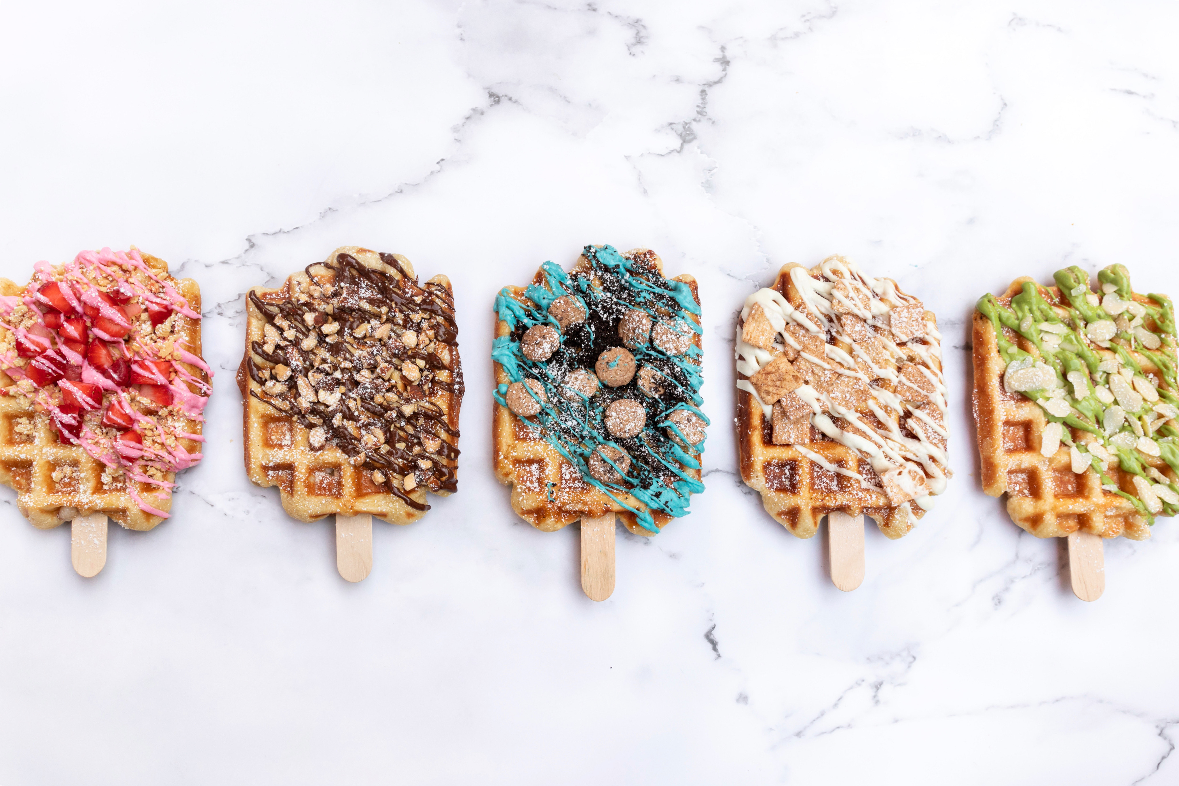 Cart Sweet Waffles and Boba