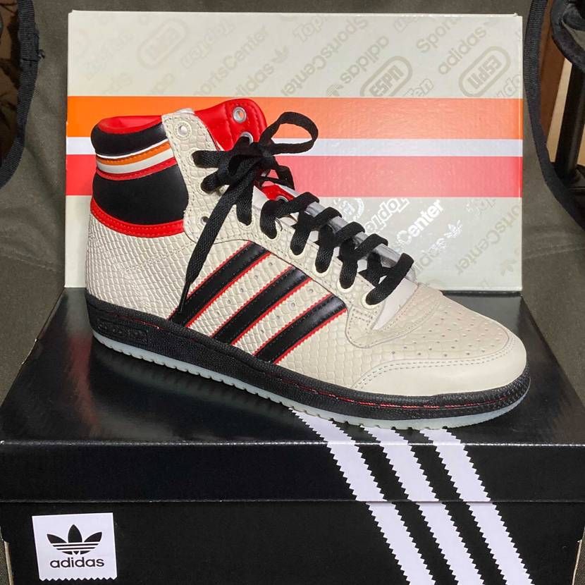 ESPN × アディダス オリジナルス トップ テン ハイ "スポーツ センター"のサイズ感/履き心地/コーデ/評価(評判)のレビュー一覧