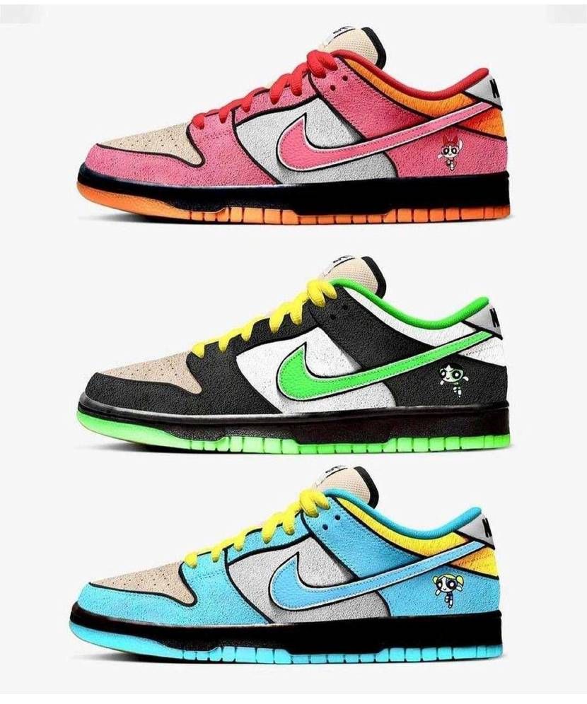 12/14・12/15発売｜The Powerpuff Girls × Nike SB Dunk Low collection｜抽選/販売