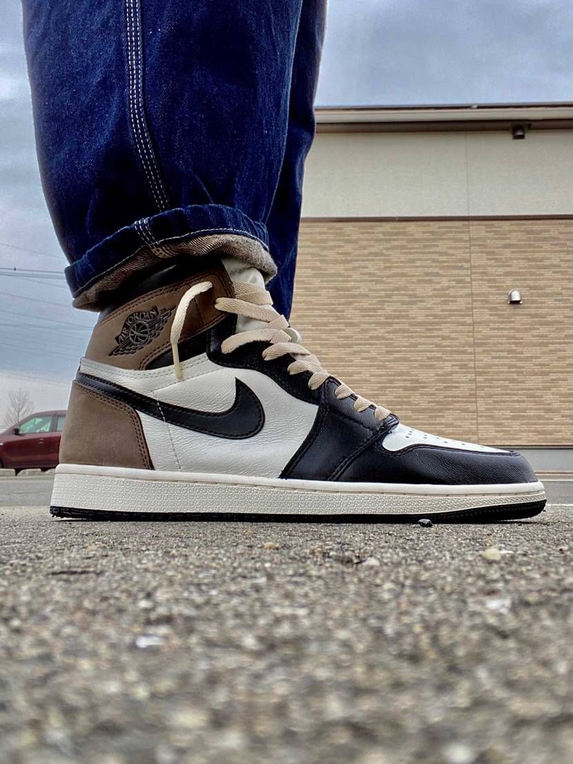 新作 NIKE ダークモカ AIR JORDAN 暖色系 1 ダークモカ ナイキ ジョーダン