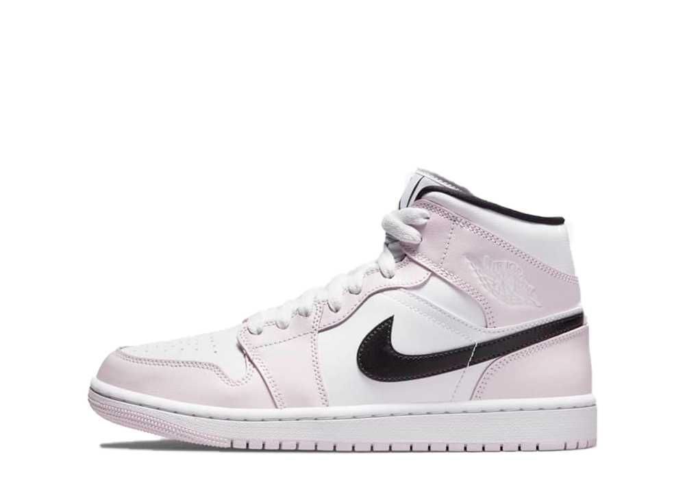 NIKE WMNS AIR JORDAN 1 MID "LIGHT VIOLET/WHITE/BLACK"を買うならスニーカーダンク