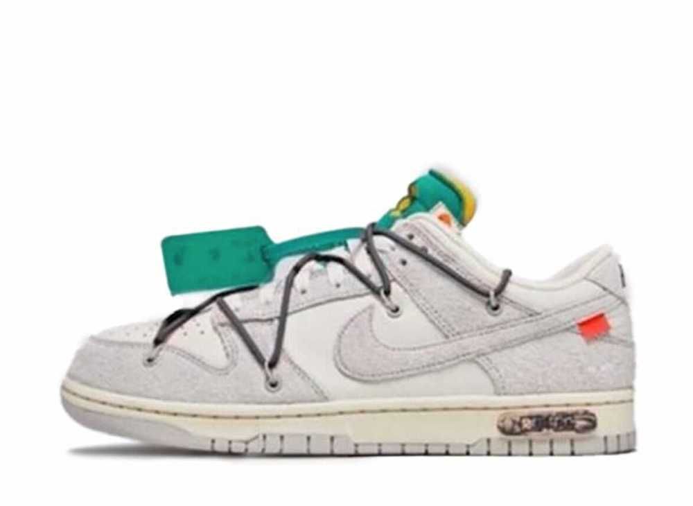 OffWhite × Nike Dunk Low " Sail/Neutral Grey/Gridironの新品/中古フリマ(通販)｜スニダン