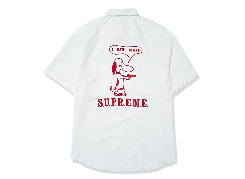 Supreme Dog S/S Work Shirt "White"の新品/中古フリマ(通販)｜スニダン