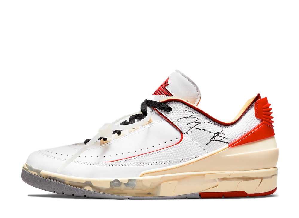 OffWhite × Nike Air Jordan 2 Low "White and Varsity Red"の新品/中古フリマ(通販)｜スニダン