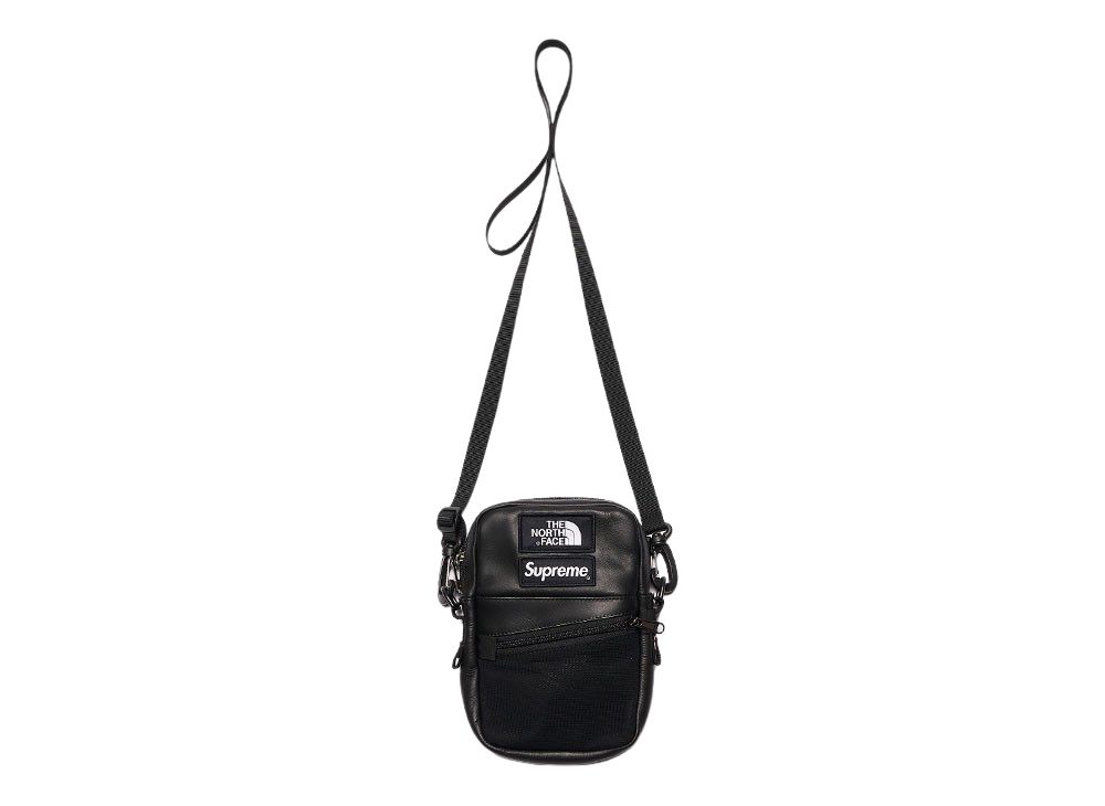 Supreme / The North Face® Leather Shoulder Bag "Black" SNKRDUNK