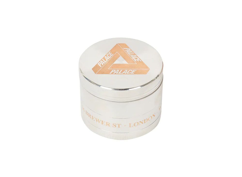 PALACE SHOP HERB GRINDER LONDON "Silver"の新品/中古フリマ(通販)｜スニダン