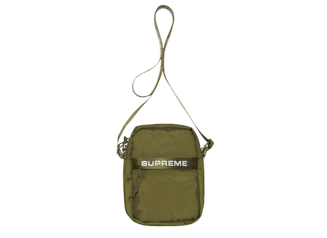 バッグ Supreme 美中古 Supreme Shoulder Bag oliveの通販 by 正規品のみ販売！プロフ必読宜しくお願い