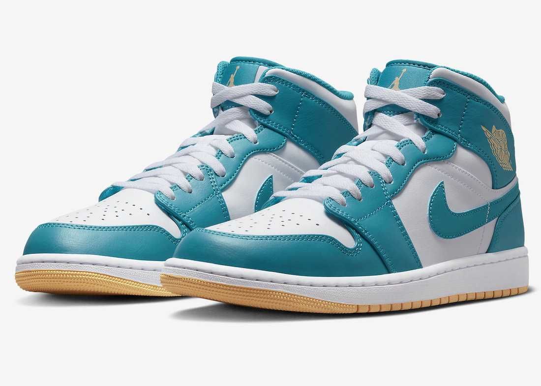 5/6・5/8発売｜Nike Air Jordan 1 Mid "Aquatone"｜抽選/販売/定価情報 スニーカーダンク