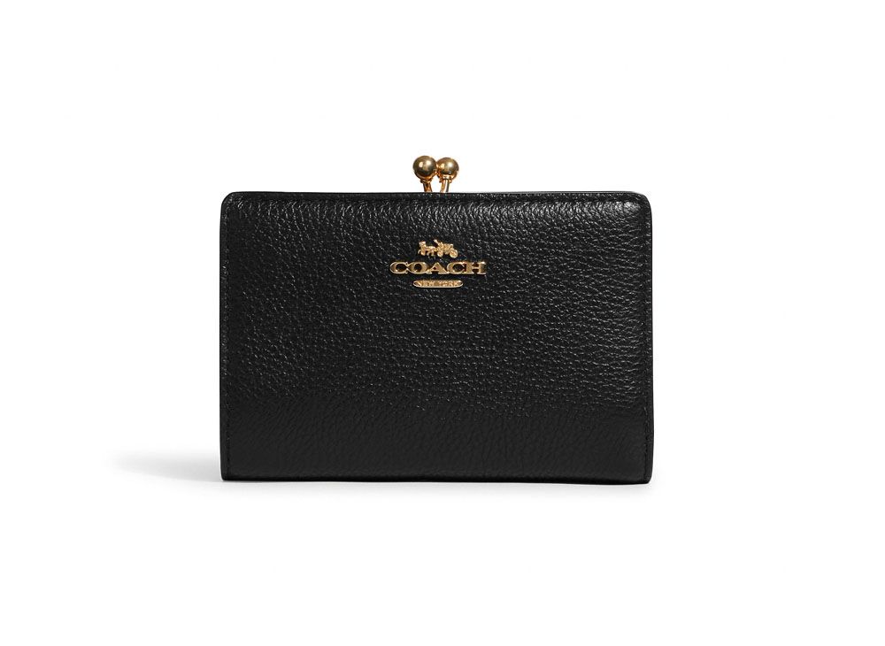 COACH Kisslock Medium Wallet "Black" SNKRDUNK