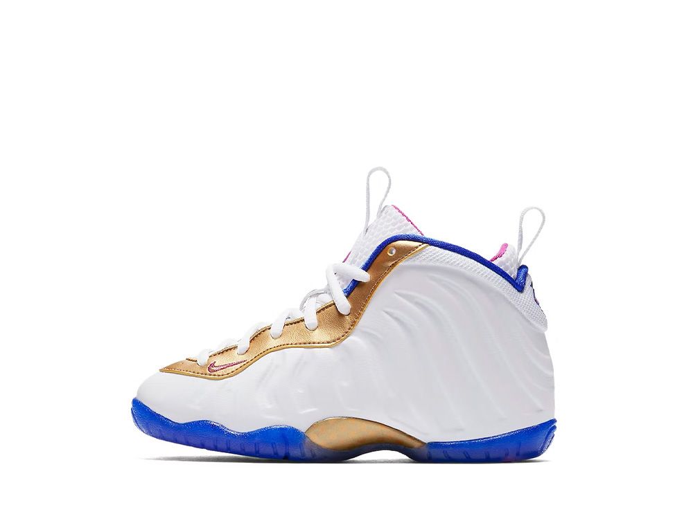 Nike PS Air Foamposite One Peanut Butter & Jelly "White/Fuchsia Blast