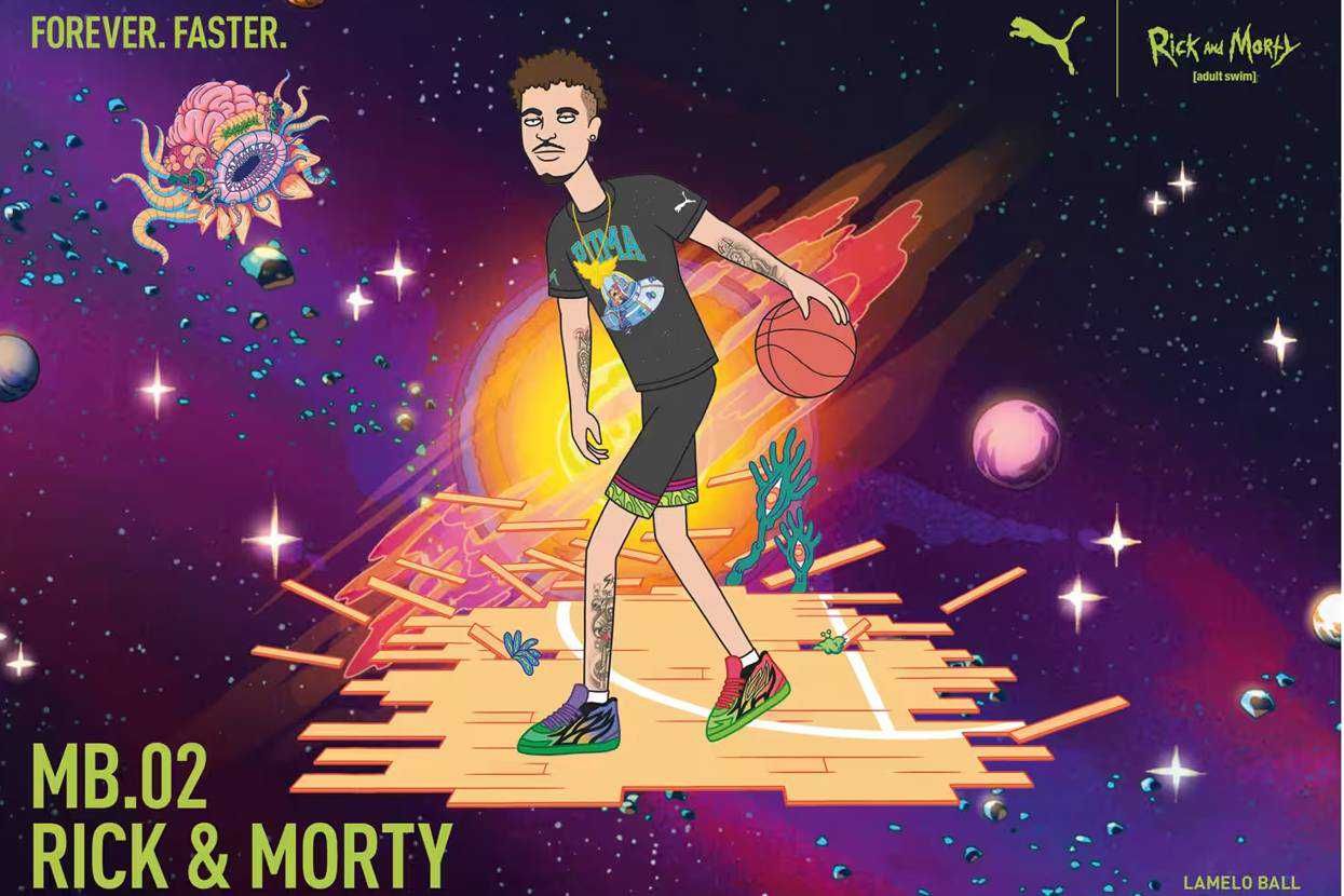2/17発売｜Rick and Morty × Puma LaMelo Ball MB.02｜抽選/販売/定価情報 スニーカーダンク