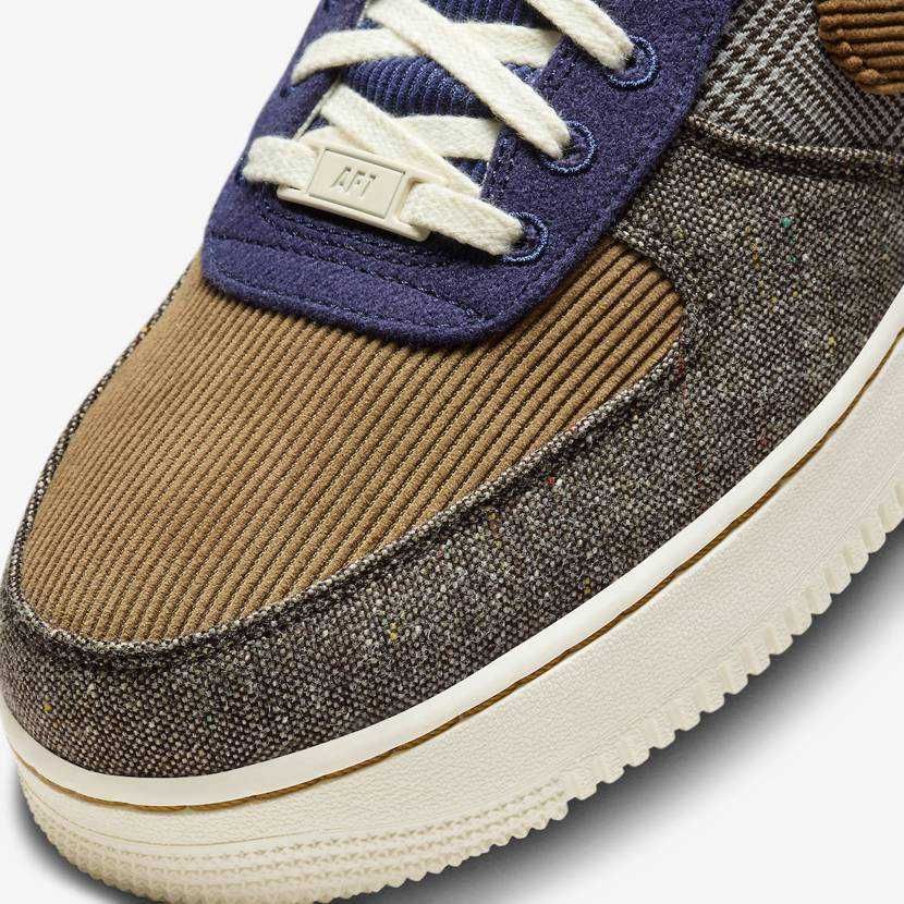 11/20発売｜Nike Air Force 1 Low ‘07 PRM Winter "Ale Brown and Midnight