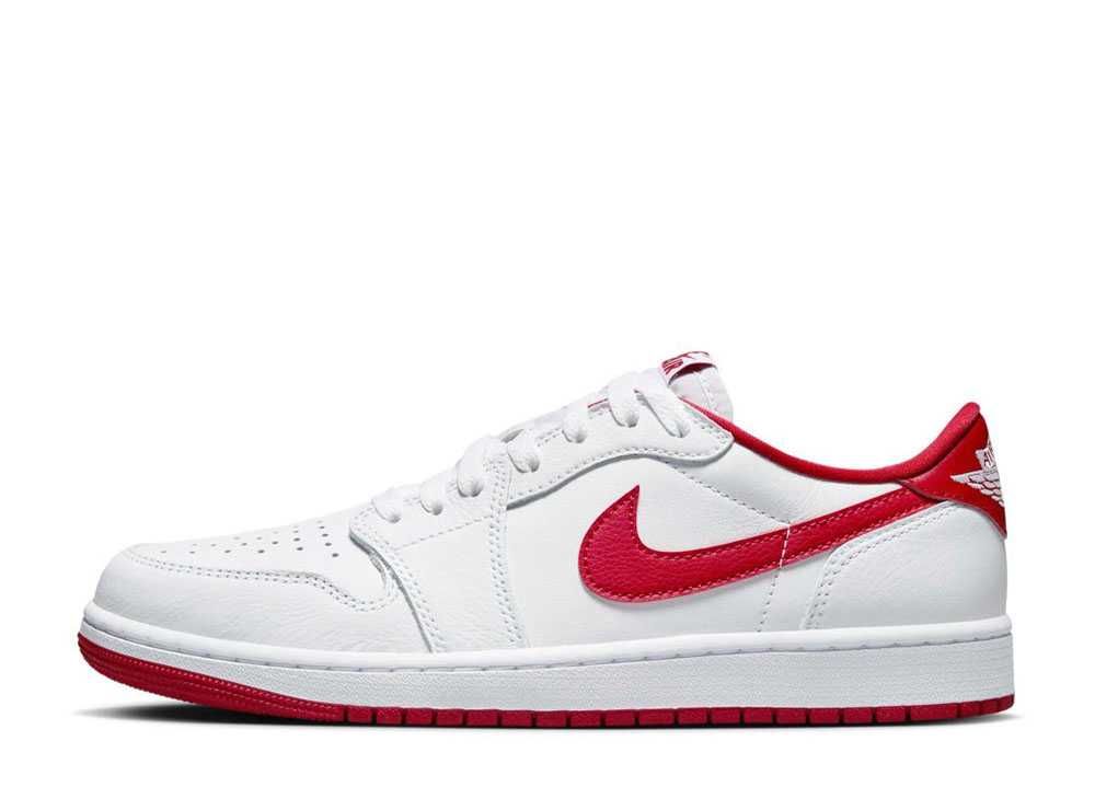 Nike Air Jordan 1 Retro Low OG "White and University Red"の新品/中古フリマ(通販)｜スニダン