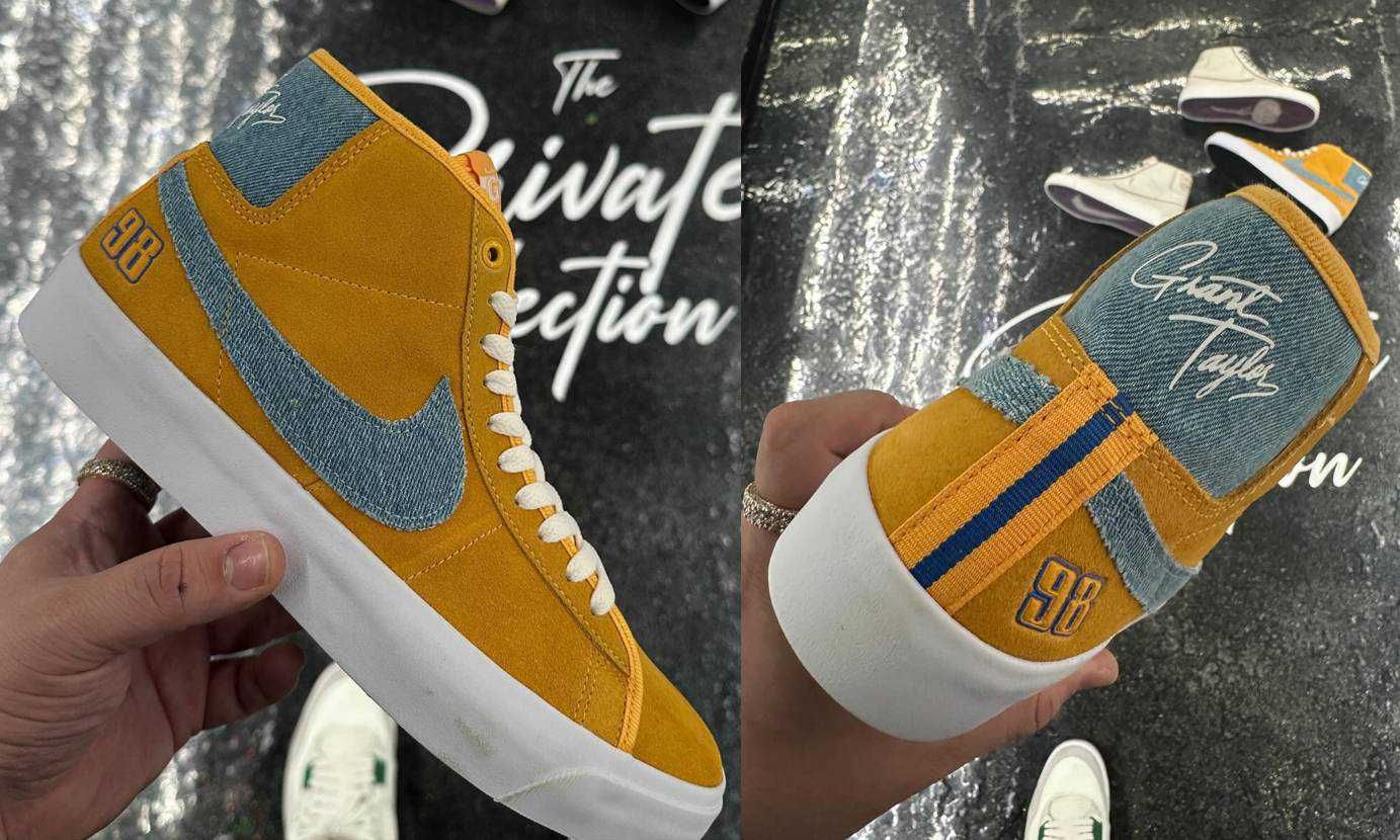 11/16発売｜Grant Taylor × Nike SB Blazer Mid Pro GT "University Gold"｜抽選