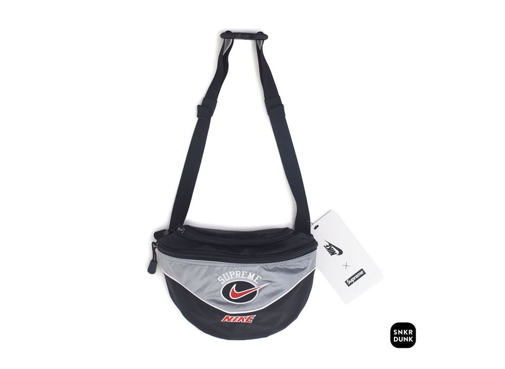Supreme / Nike Shoulder Bag "Silver" SNKRDUNK