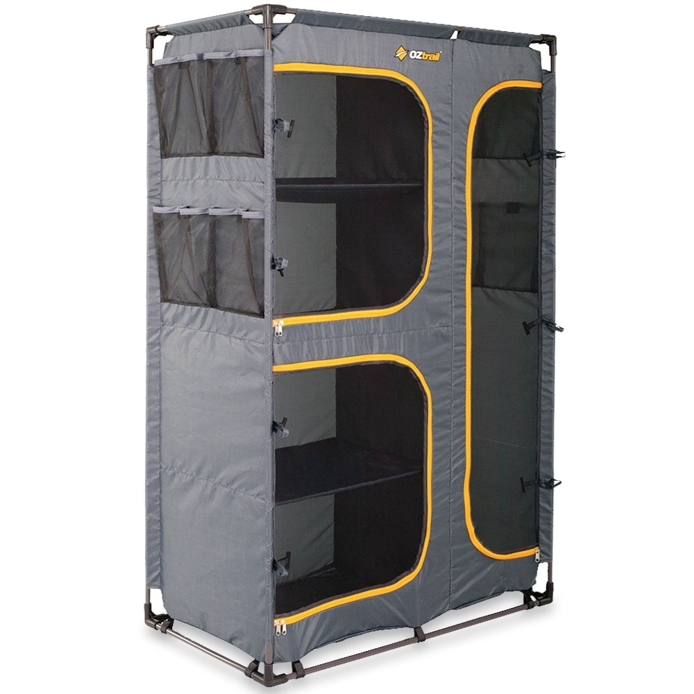 OZtrail 4 Shelf Wardrobe Free Delivery Snowys Outdoors